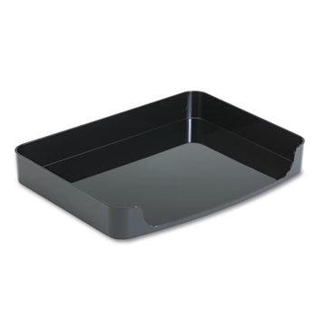 Officemate 2200 Series Side-loading Desk Tray, 1 Section, Letter Size Files, 13.63" X 10.25" X 2", Black freeshipping - TVN Wholesale